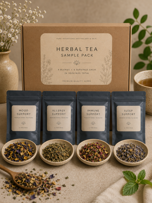 Herbal Wellness Tea Sampler | 24 Serving Variety Pack